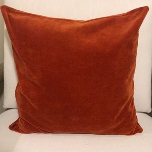 Velvet pillow cover